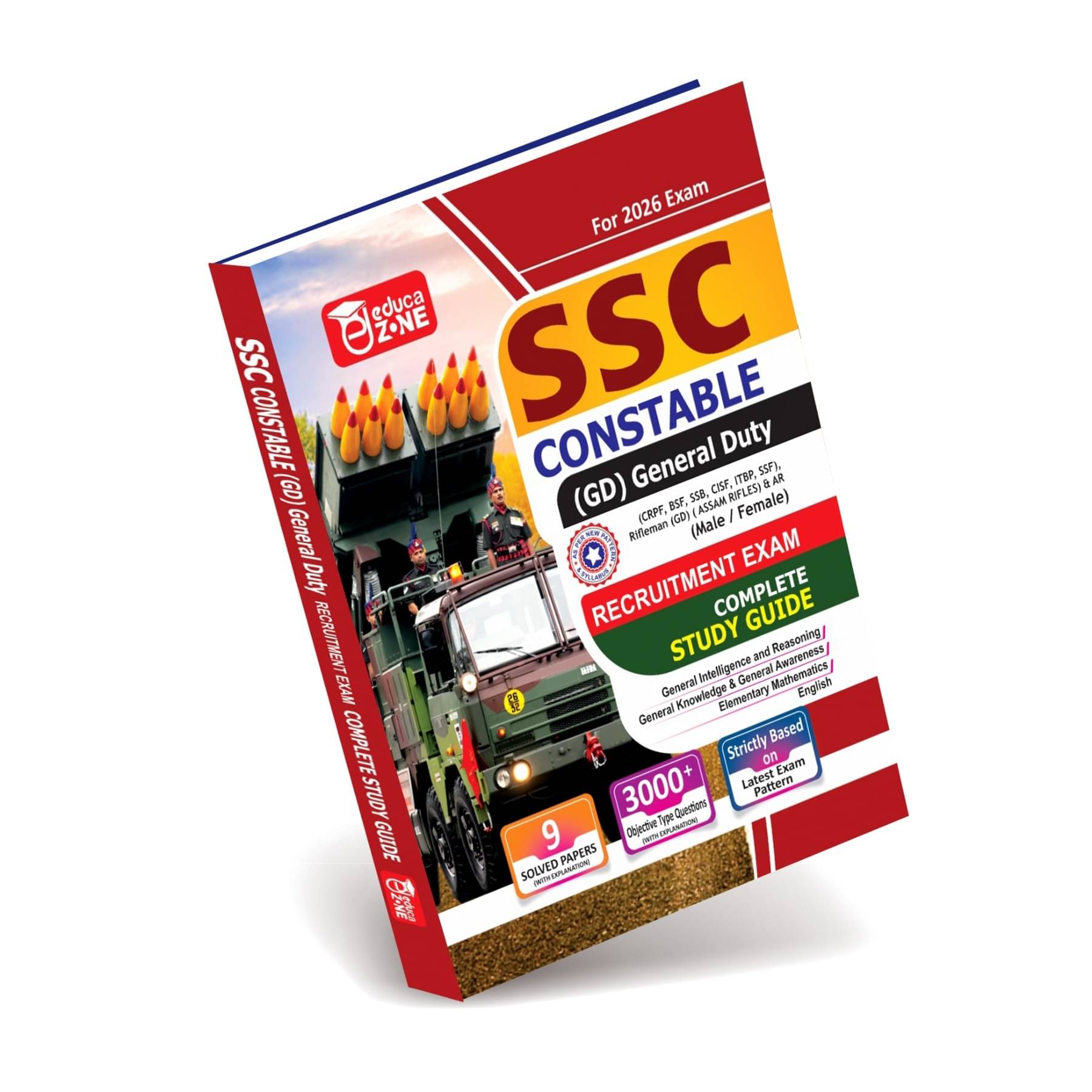     			SSC GD Constable Recruitment Exam Complete Study Guide Book