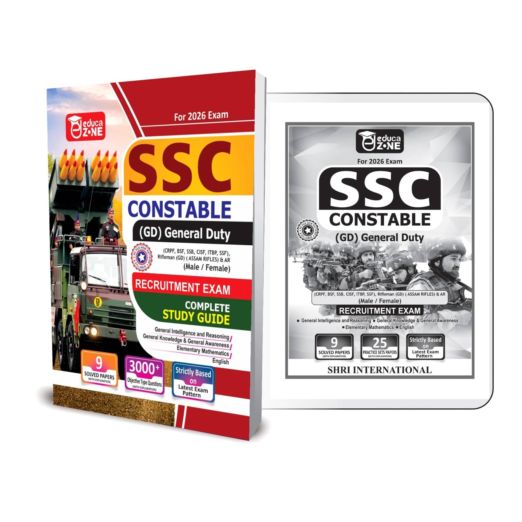     			SSC GD Constable Study Guide Book For 2026 Exam