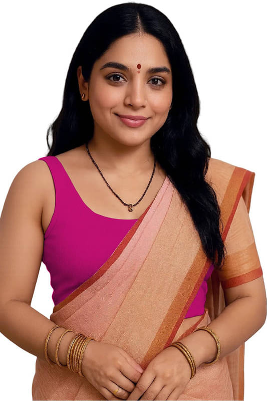 THE BLAZZE Pink Readymade without Pad Cotton Blend Women's Blouse ( Pack of 1 )     			THE BLAZZE Pink Readymade without Pad Cotton Blend Women's Blouse ( Pack of 1 )