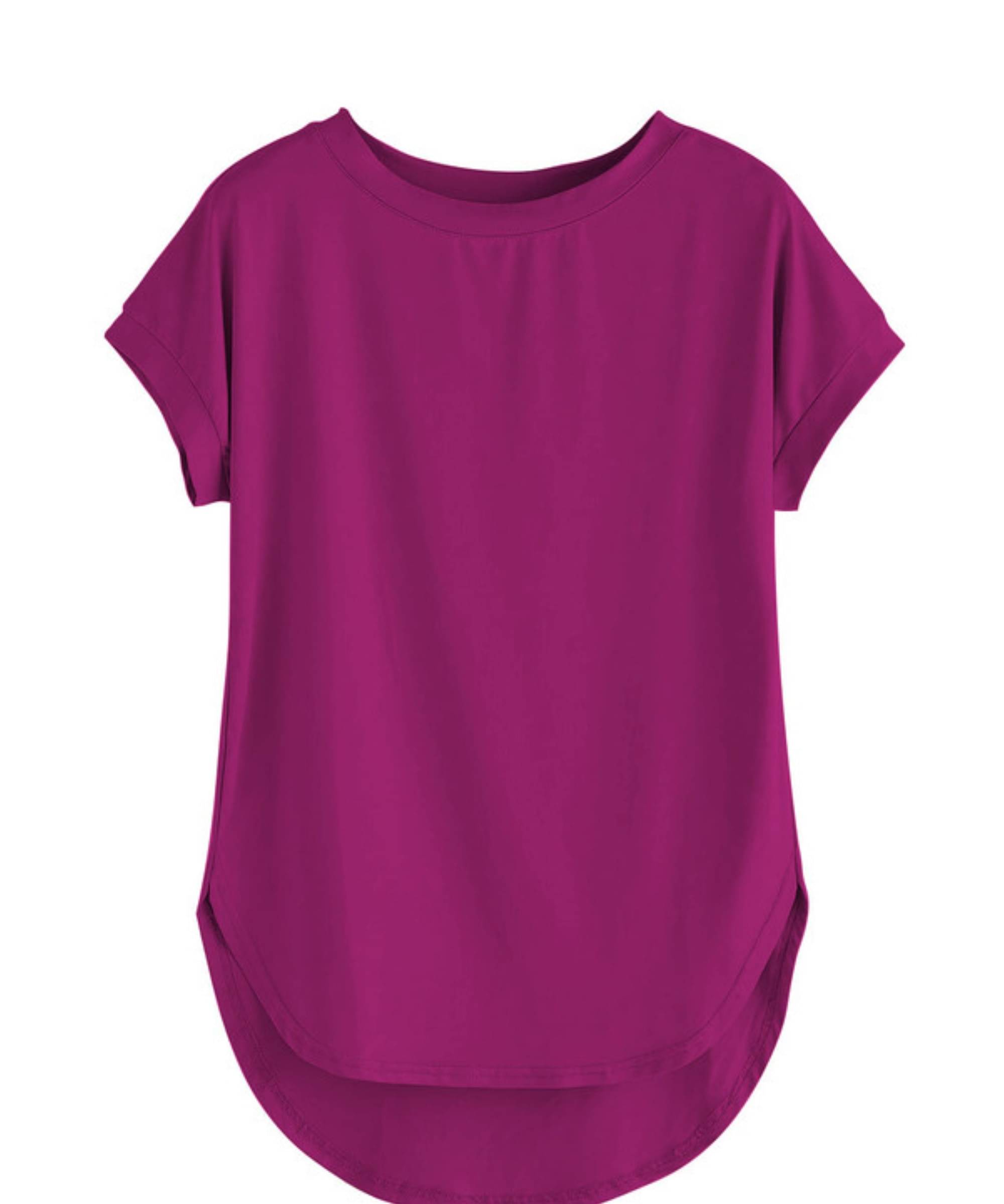 THE BLAZZE Women's Cotton Regular Top ( Pink )     			THE BLAZZE Women's Cotton Regular Top ( Pink )