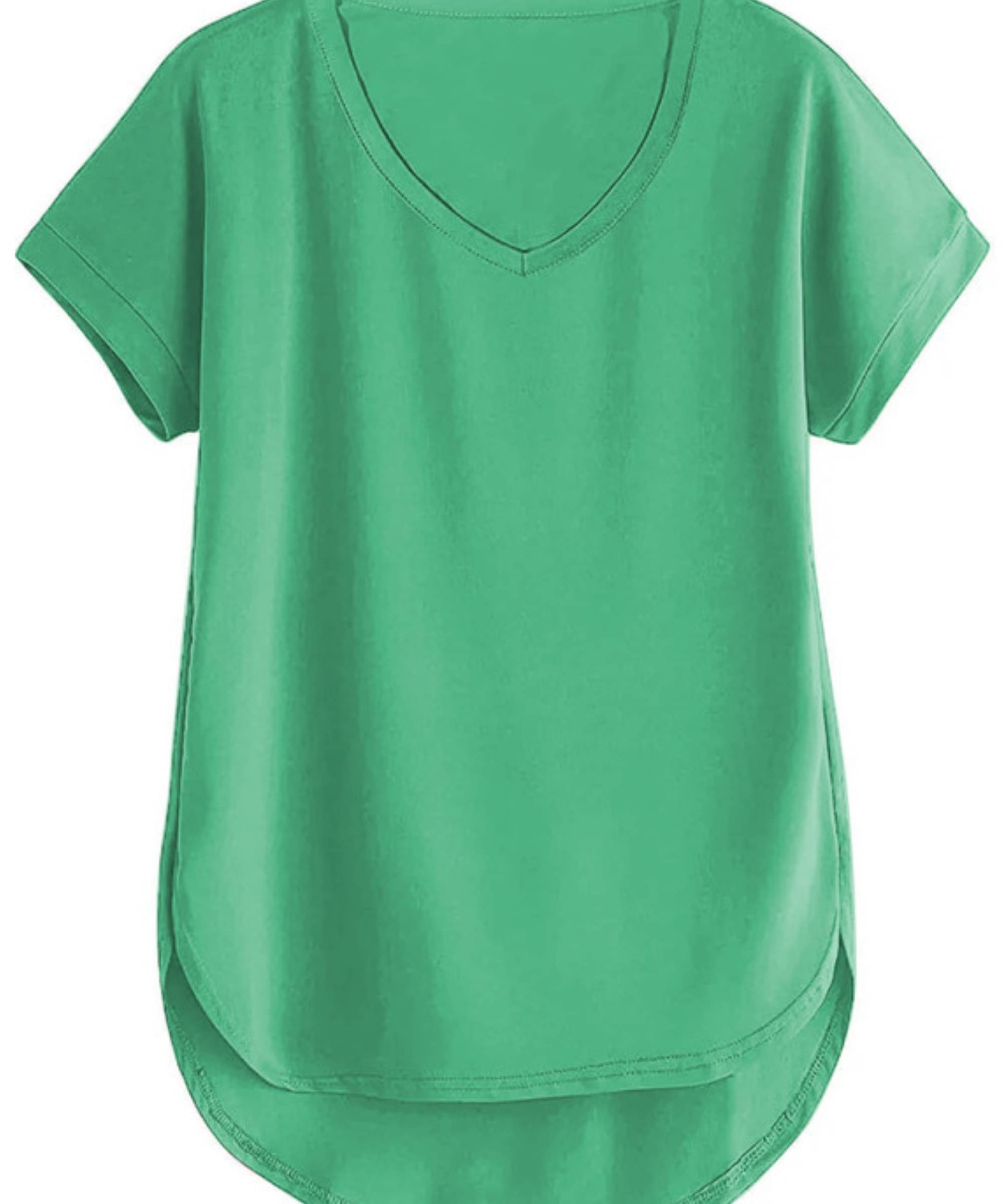 THE BLAZZE Women's Cotton Regular Top ( Green ) THE BLAZZE Women's Cotton Regular Top ( Green )