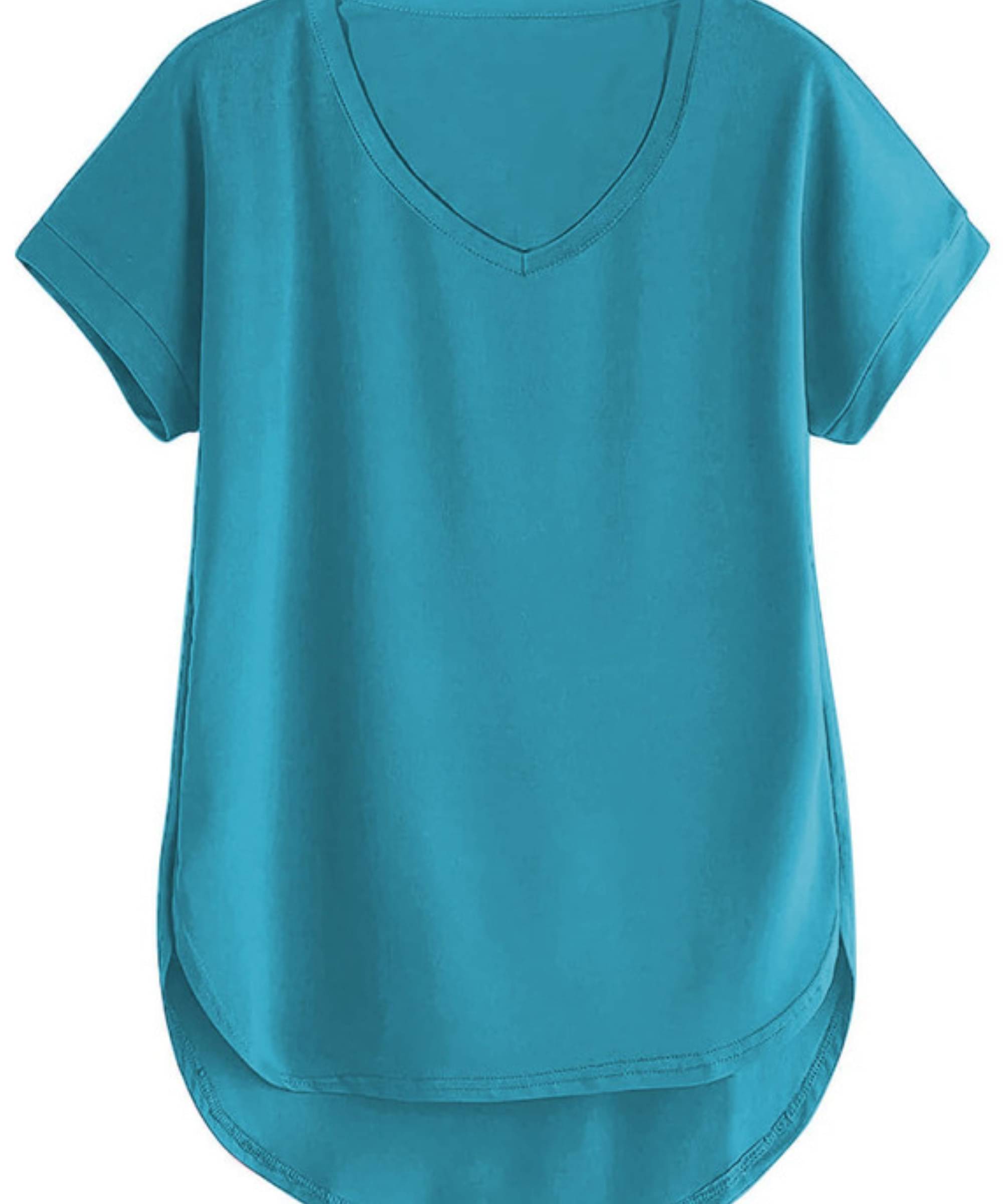 THE BLAZZE Women's Cotton Crop Top ( Blue ) THE BLAZZE Women's Cotton Crop Top ( Blue )