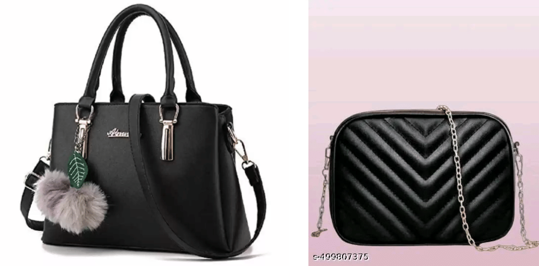     			THE MONAIN CEAPT Shoulder Bag PU Set of 1 ( Black )