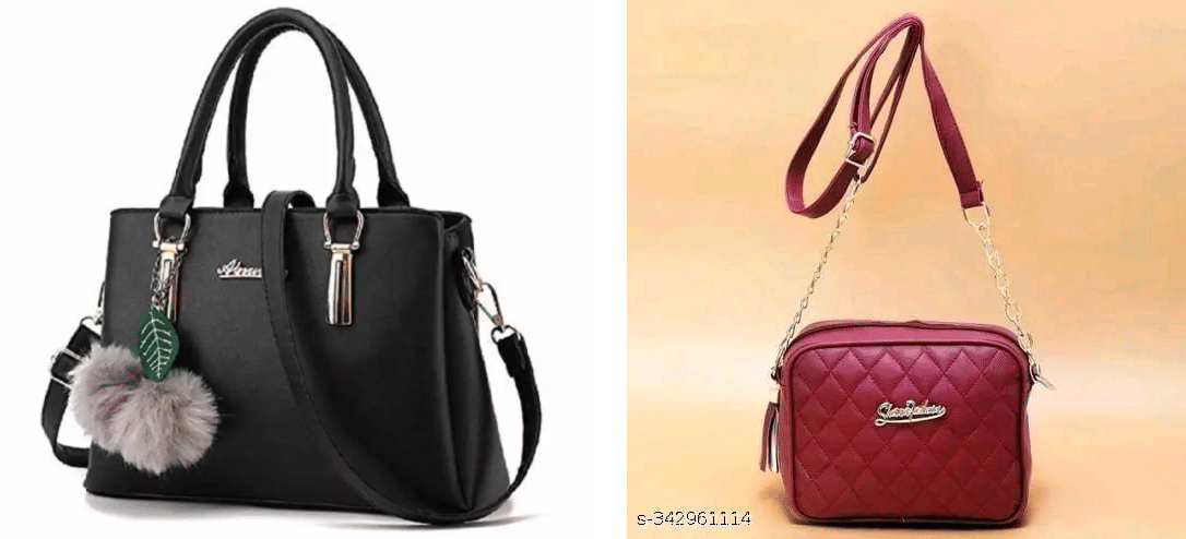     			THE MONAIN CEAPT Shoulder Bag PU Set of 1 ( Maroon )