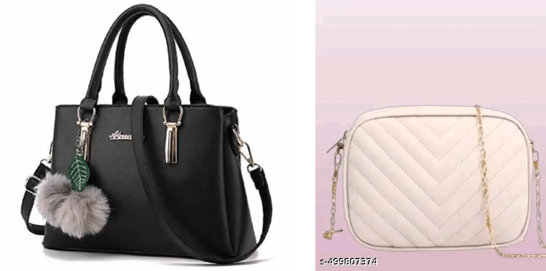     			THE MONAIN CEAPT Shoulder Bag PU Set of 1 ( White )