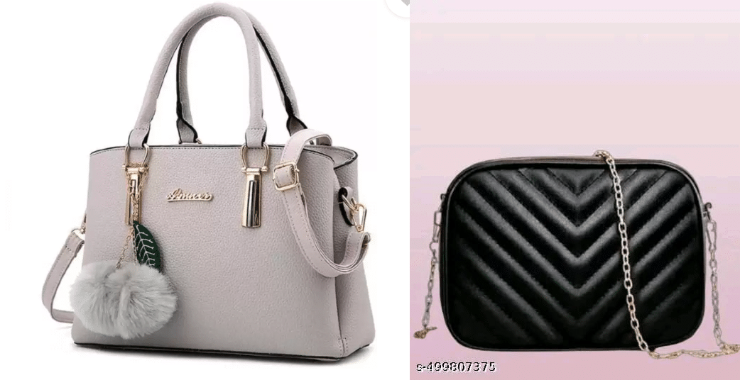     			THE MONAIN CEAPT Shoulder Bag PU Set of 1 ( Black )
