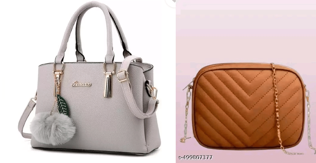     			THE MONAIN CEAPT Shoulder Bag PU Set of 1 ( Brown )