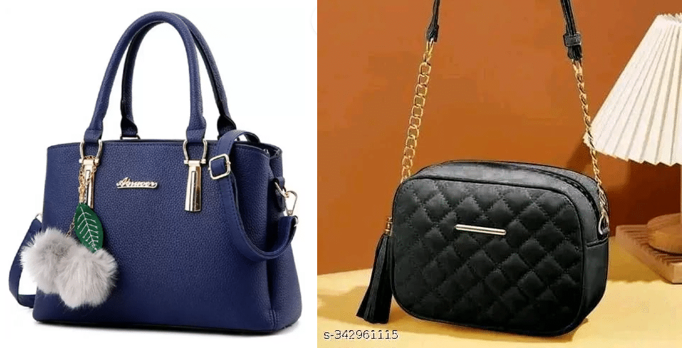     			THE MONAIN CEAPT Shoulder Bag PU Set of 1 ( Black )