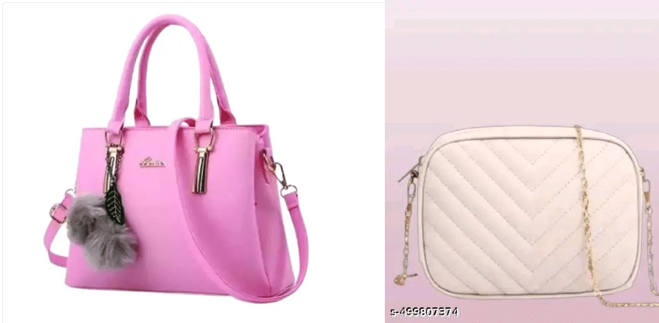     			THE MONAIN CEAPT Shoulder Bag PU Set of 1 ( White )