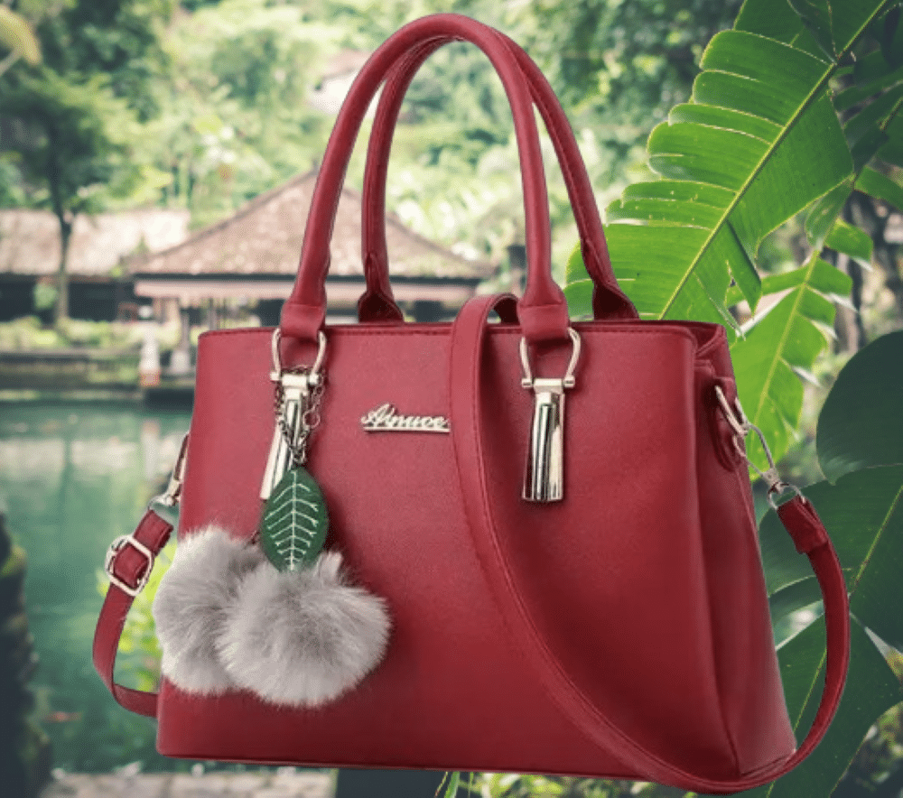     			THE MONAINA CEAPT Shoulder Bag PU Set of 1 ( Maroon )