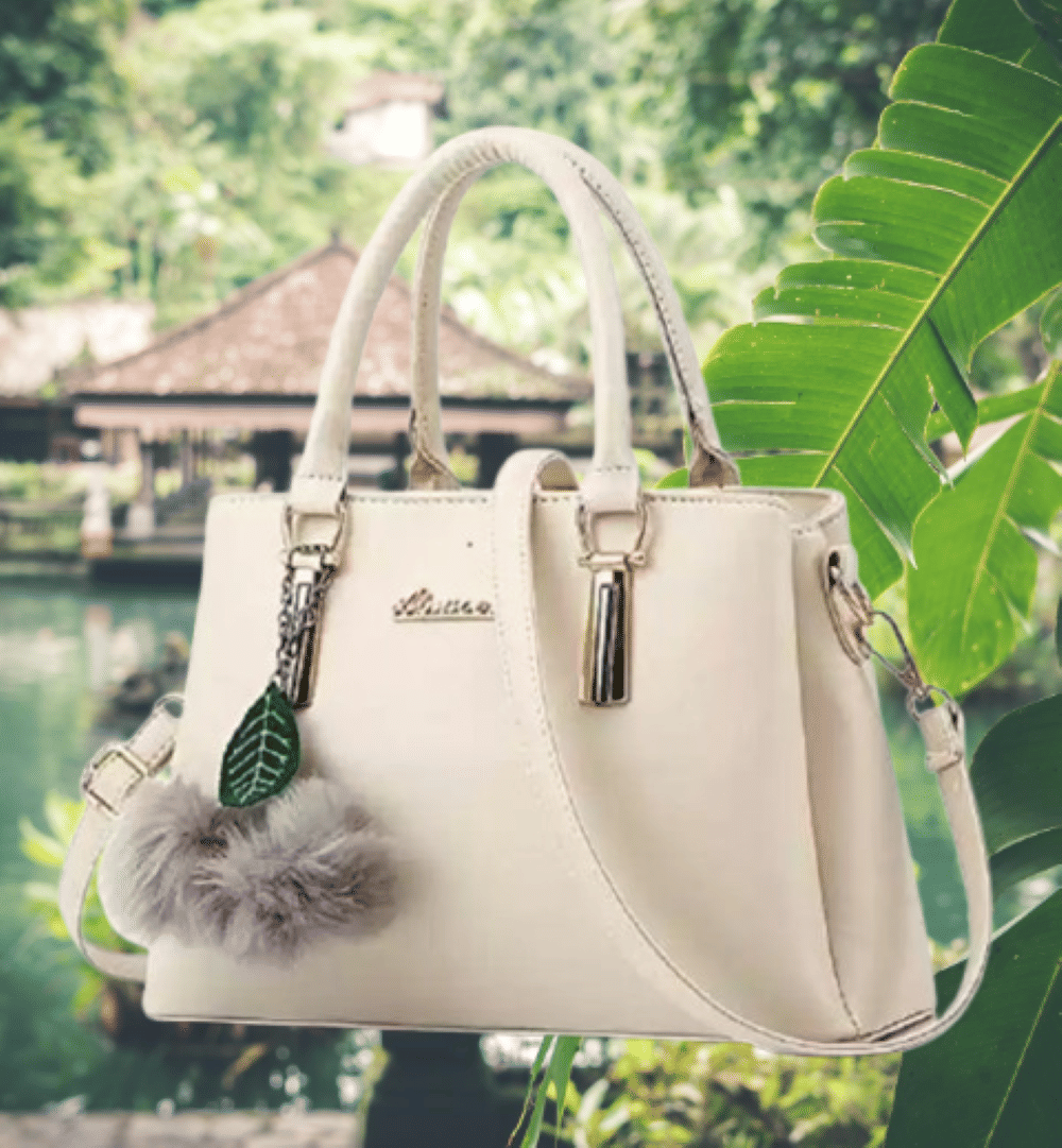     			THE MONAINA CEAPT Shoulder Bag PU Set of 1 ( White )