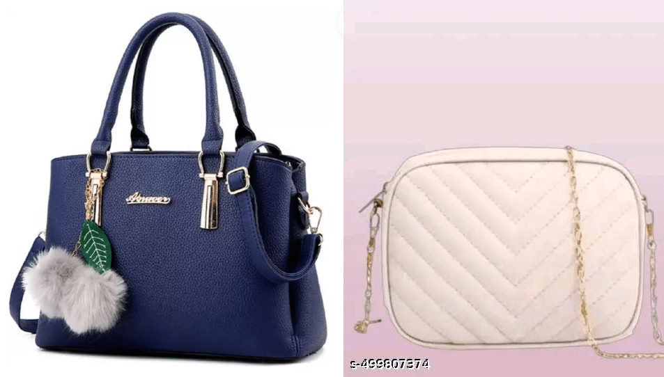     			THE MONIANA CEPAT Shoulder Bag PU Set of 1 ( White )