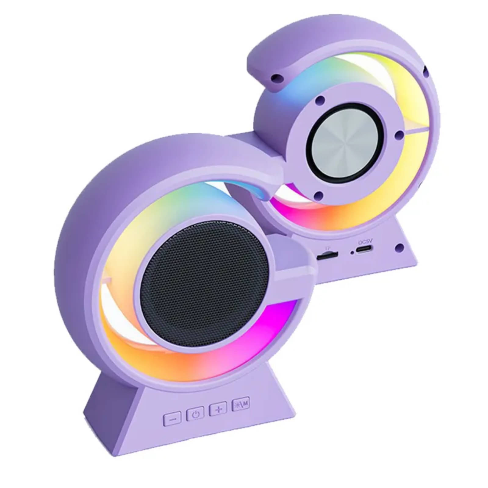     			VERONIC LN-326 RGB Light 8 W Bluetooth Speaker Bluetooth V 5.3 with USB,SD card Slot,Aux Playback Time 6 hrs Assorted
