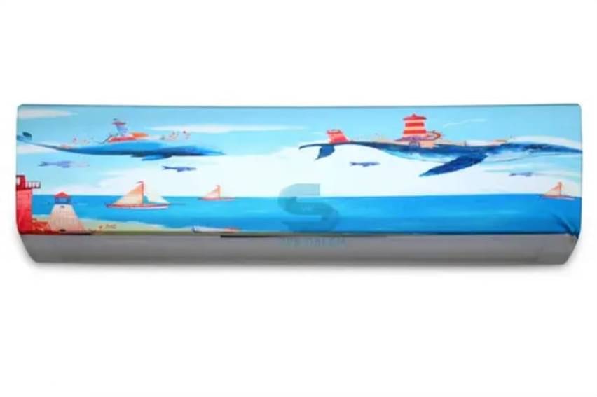     			Woozie Single Poly-Cotton Multi AC Cover for Split AC