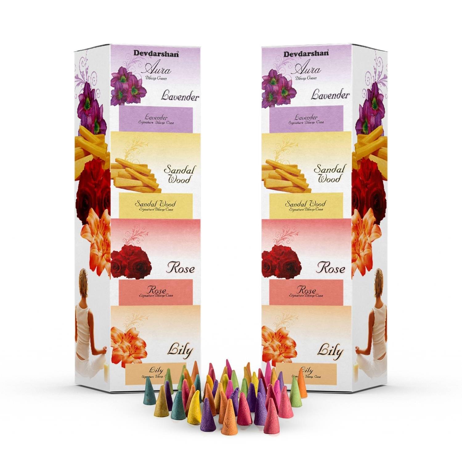 DEVDARSHAN Incense Dhoop Cone Mixed Fragrances 350 gm ( Pack of 2 ) DEVDARSHAN Incense Dhoop Cone Mixed Fragrances 350 gm ( Pack of 2 )