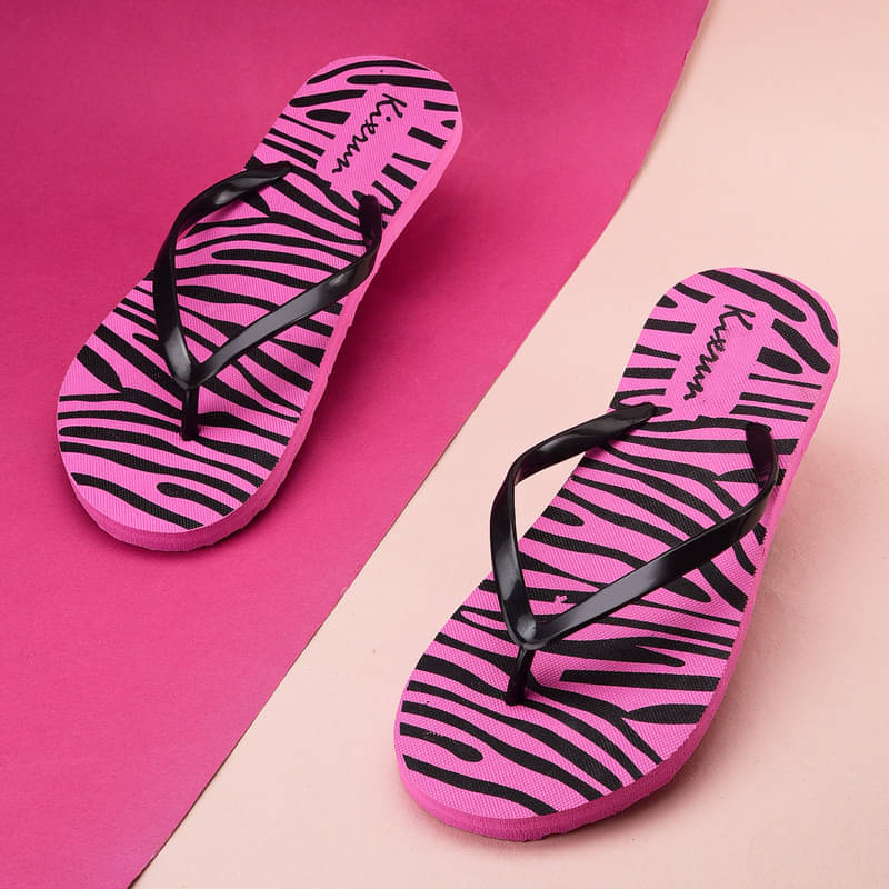     			KIXRUN FASHION Pink Women's Daily Slipper
