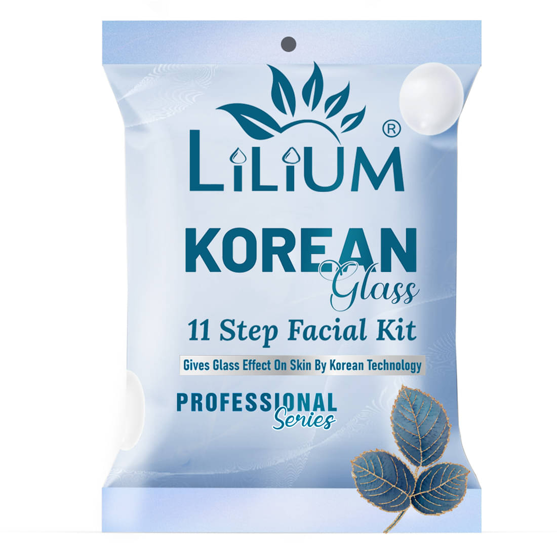     			Lilium Korian Glass 11 Step Facial Kit 3 Times Use Facial Kit For All Skin Type Aloe Vera 1 ( Pack of 1 )