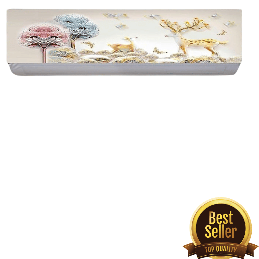     			REKHOLA Single Poly-Cotton Multi AC Cover for Split AC