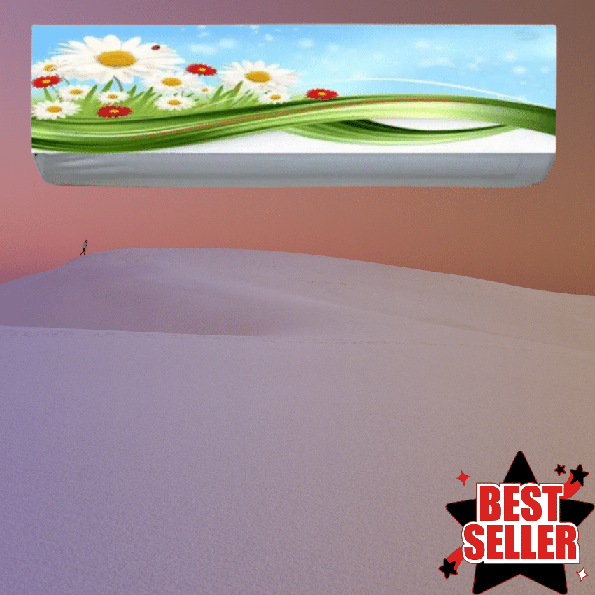     			REKHOLA Single Poly-Cotton Multi AC Cover for Split AC