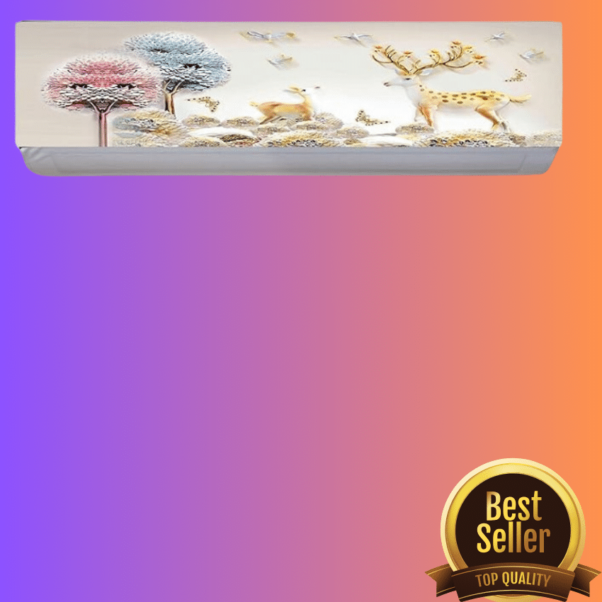 REKHOLA Single Poly-Cotton Multi AC Cover for Split AC REKHOLA Single Poly-Cotton Multi AC Cover for Split AC