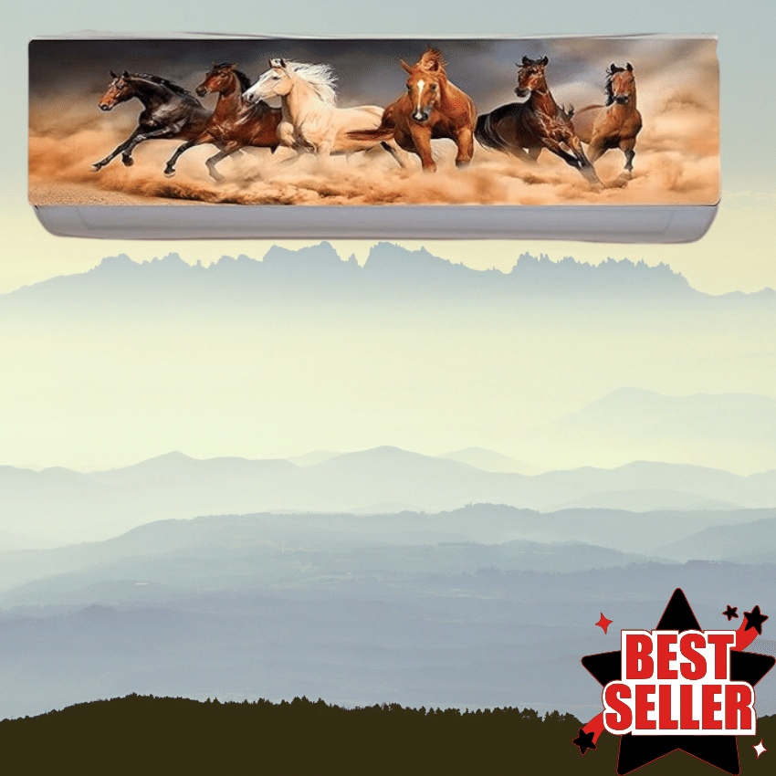     			REKHOLA Single Poly-Cotton Multi AC Cover for Split AC