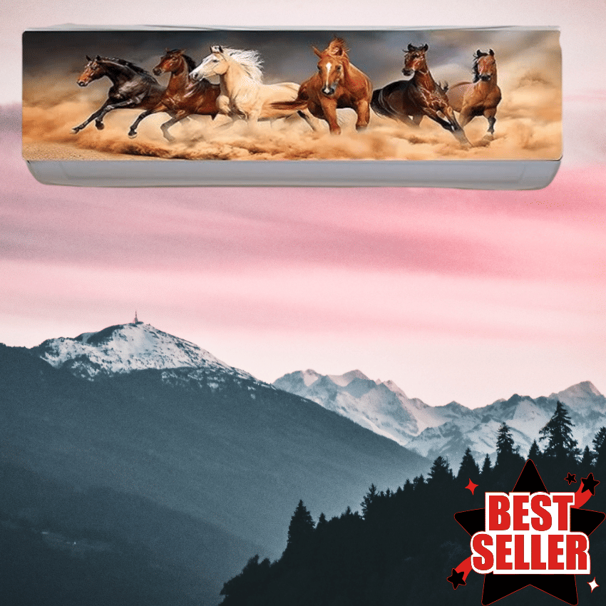     			REKHOLA Single Poly-Cotton Multi AC Cover for Split AC