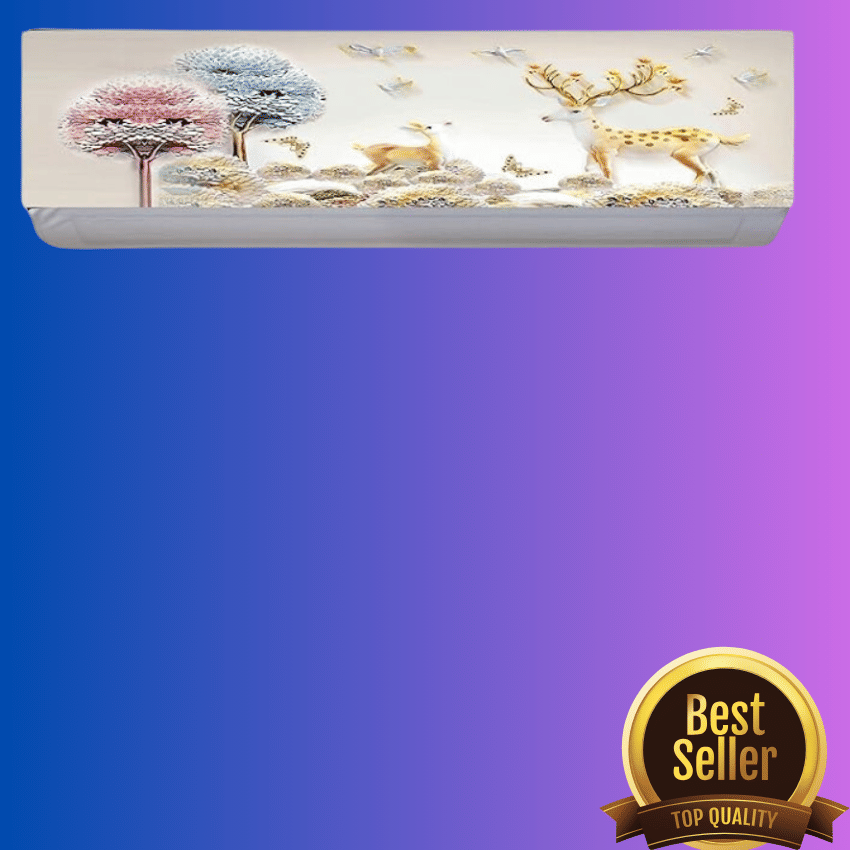    			REKHOLA Single Poly-Cotton Multi AC Cover for Split AC