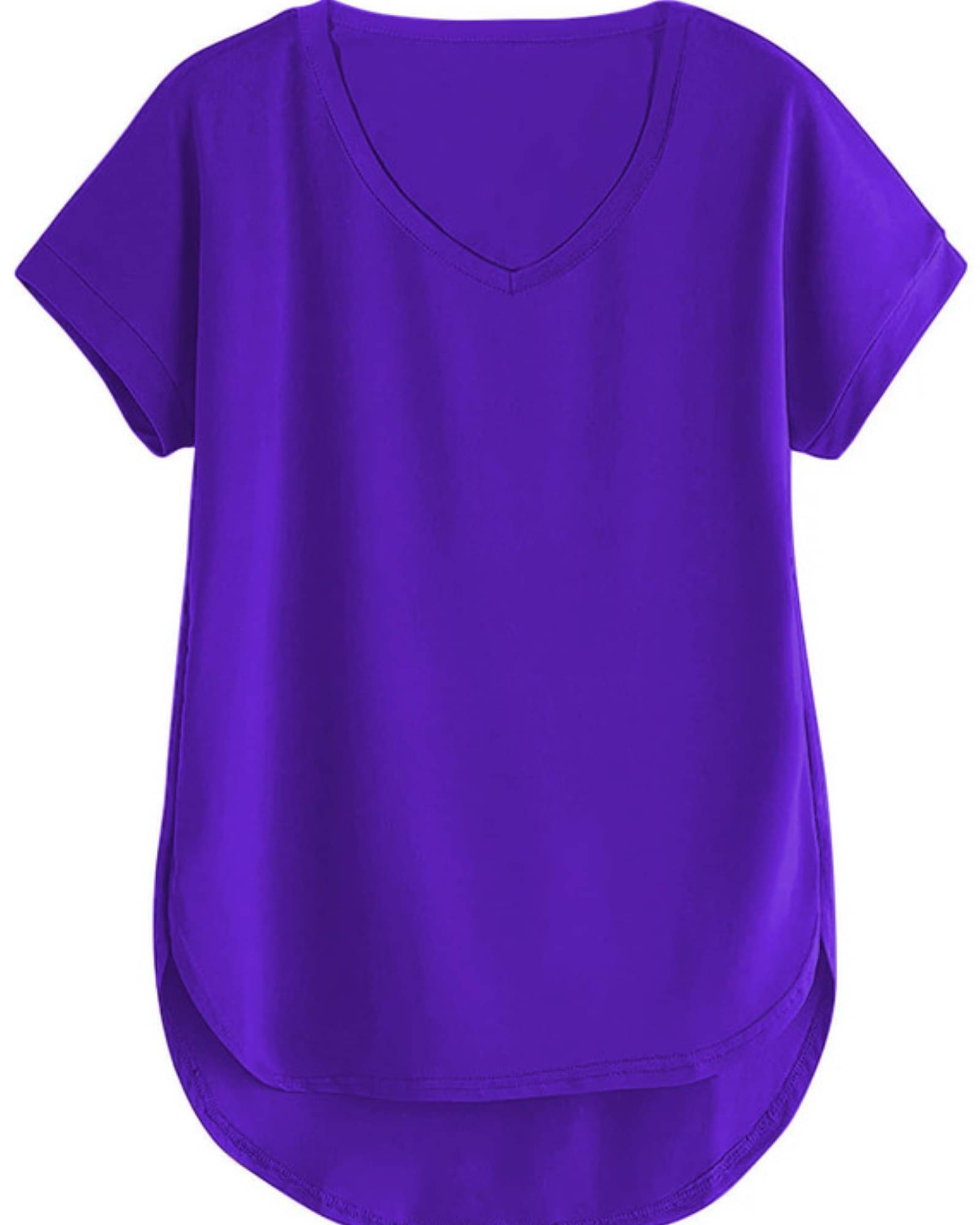 THE BLAZZE Women's Cotton Crop Top ( Purple )     			THE BLAZZE Women's Cotton Crop Top ( Purple )