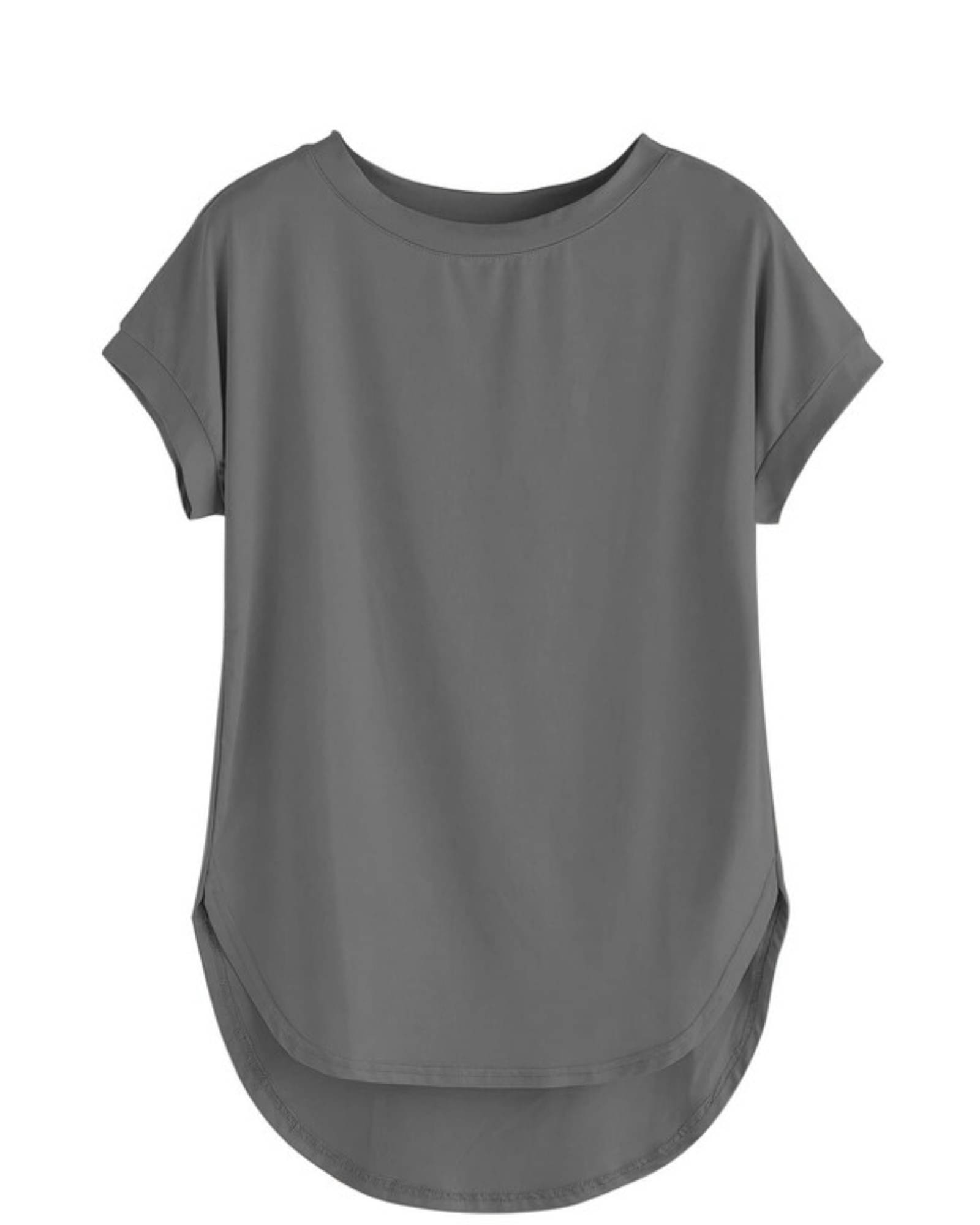     			THE BLAZZE Women's Cotton Crop Top ( Grey )