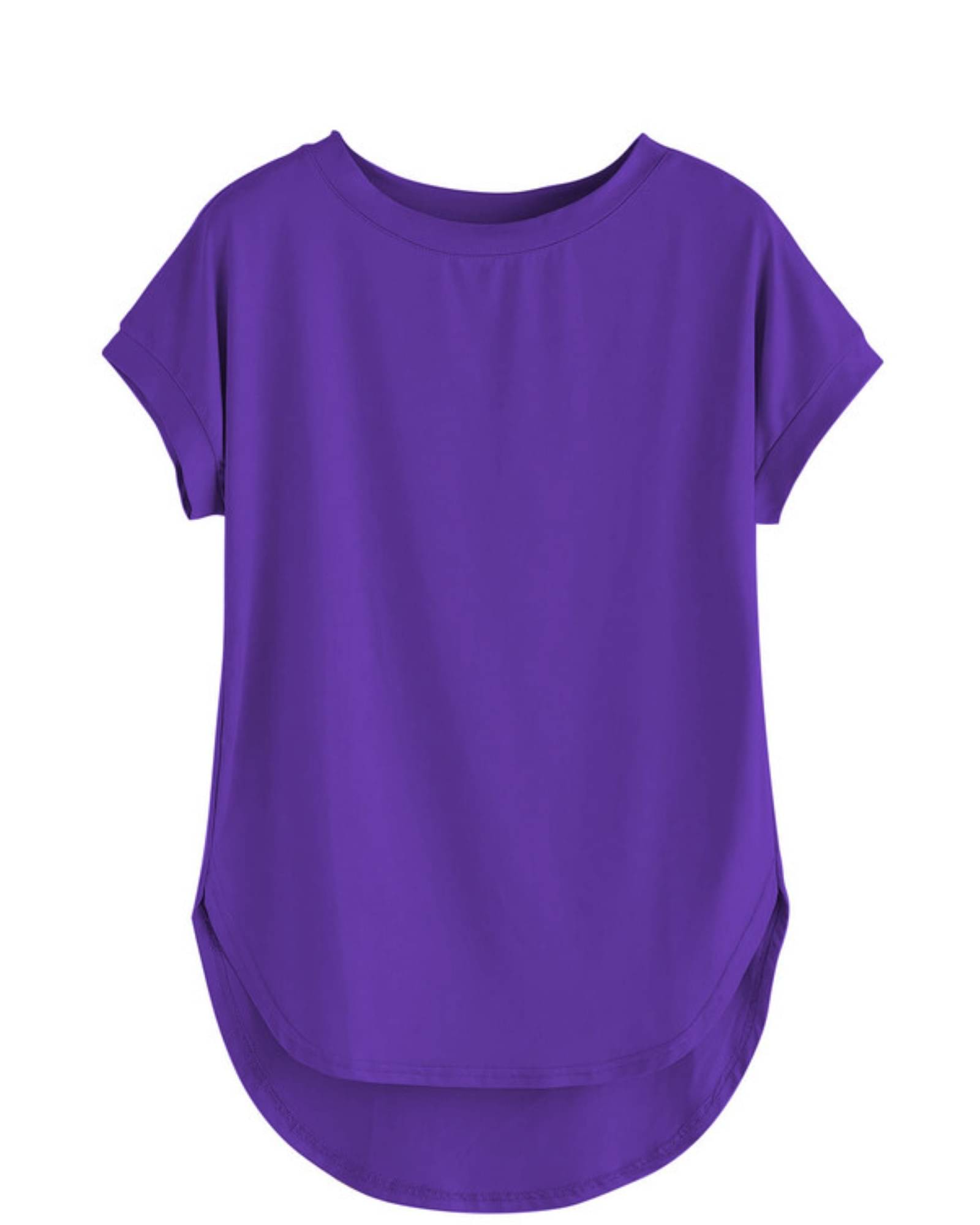 THE BLAZZE Women's Cotton Crop Top ( Purple ) THE BLAZZE Women's Cotton Crop Top ( Purple )
