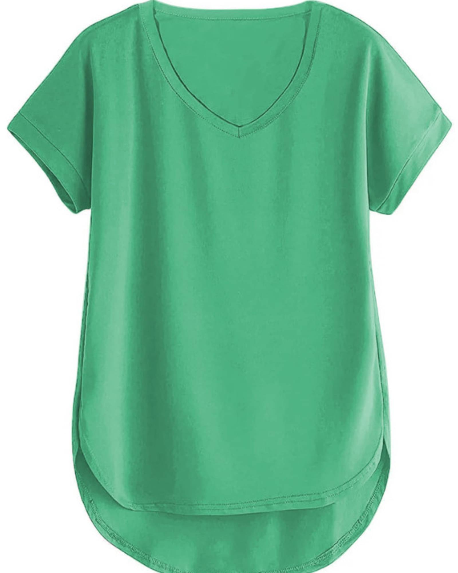     			THE BLAZZE Women's Cotton Crop Top ( Green )