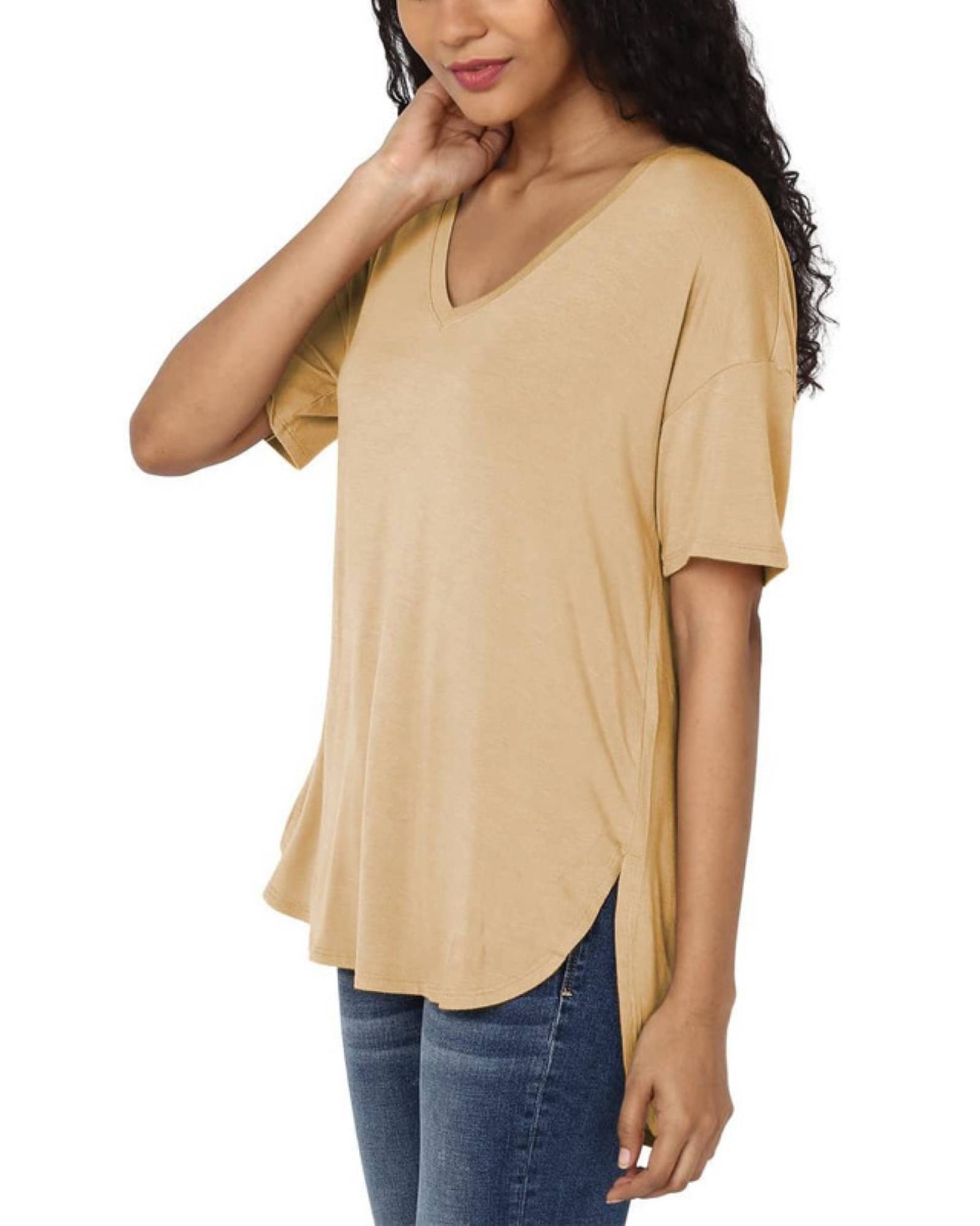     			THE BLAZZE Women's Cotton Crop Top ( Beige )