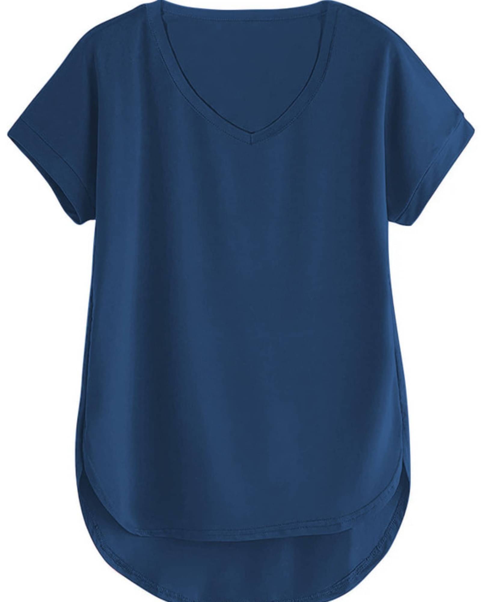     			THE BLAZZE Women's Cotton Crop Top ( Blue )