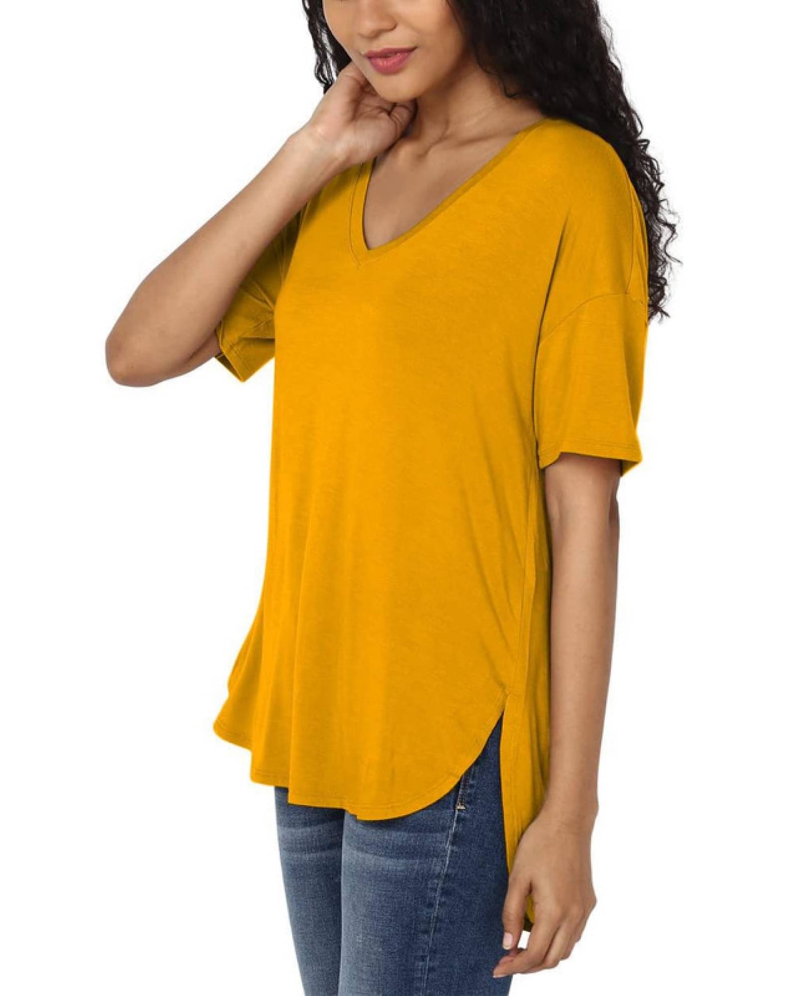 THE BLAZZE Women's Cotton Crop Top ( Yellow ) THE BLAZZE Women's Cotton Crop Top ( Yellow )