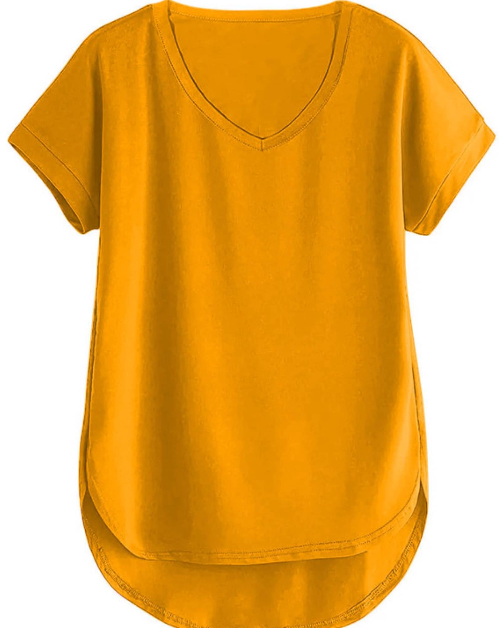     			THE BLAZZE Women's Cotton Crop Top ( Yellow )