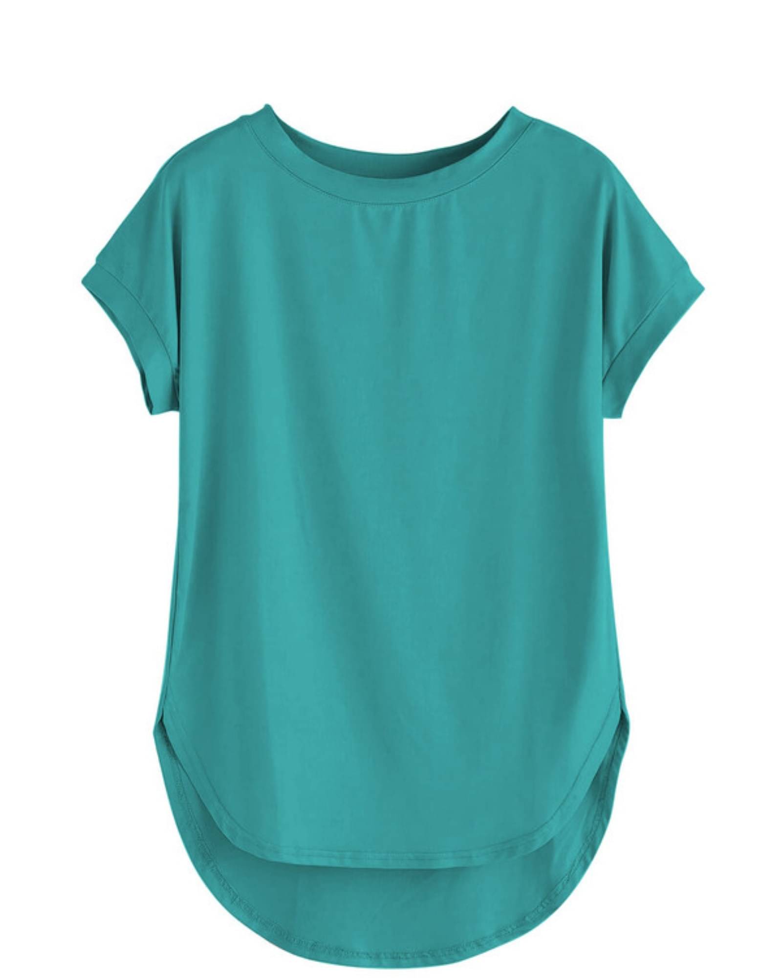     			THE BLAZZE Women's Cotton Crop Top ( Blue )
