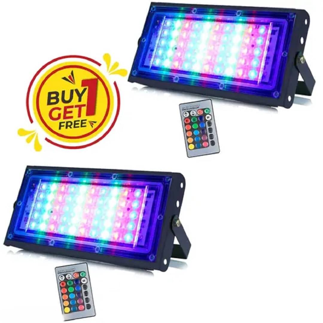    			UDAYOG RGB 50 Watts Flood Light ( Pack of 2 )