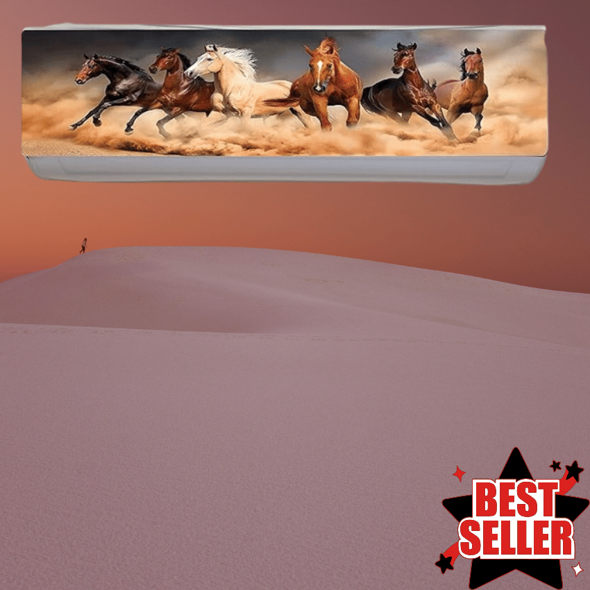     			Woozie Single Poly-Cotton Multi AC Cover for Split AC