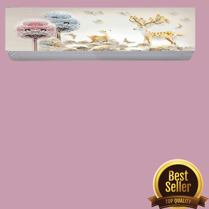 Woozie Single Poly-Cotton Multi AC Cover for Split AC Woozie Single Poly-Cotton Multi AC Cover for Split AC