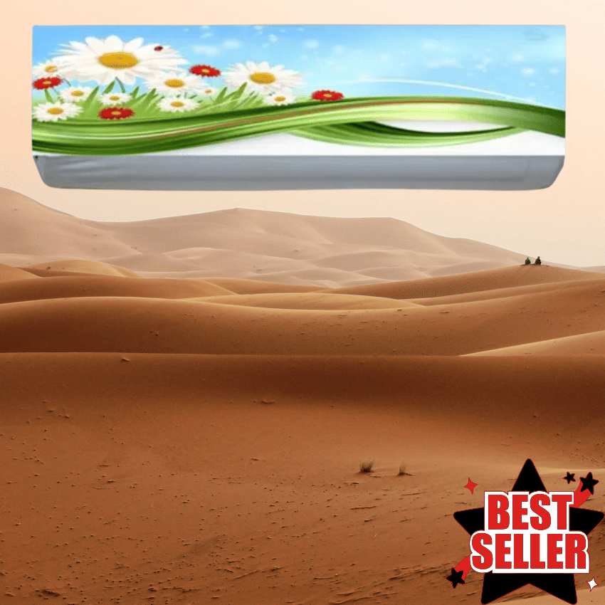 Woozie Single Poly-Cotton Multi AC Cover for Split AC Woozie Single Poly-Cotton Multi AC Cover for Split AC