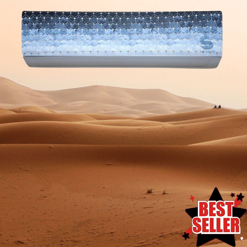     			Woozie Single Poly-Cotton Multi AC Cover for Split AC
