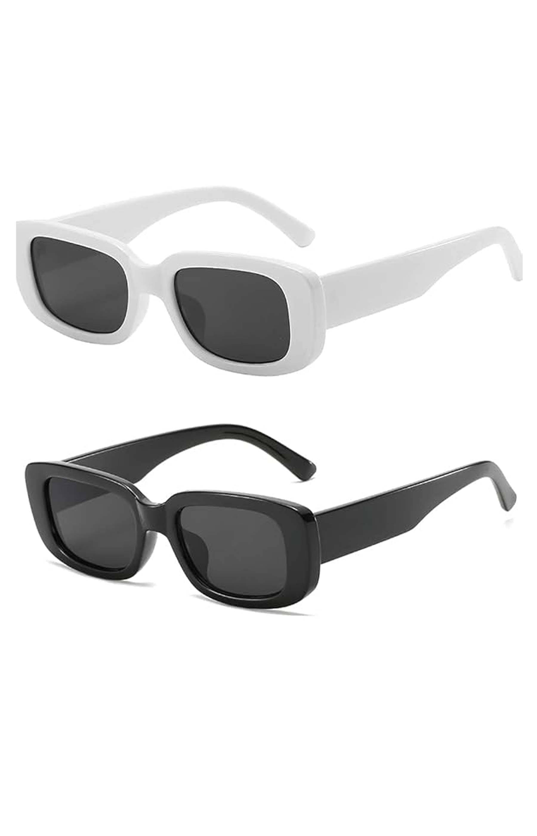     			windexa Black Square Sunglasses ( Pack of 2 )