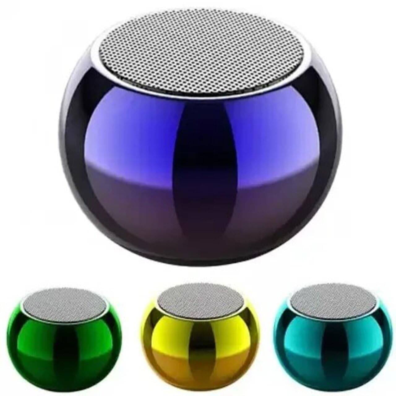     			AMR MINI SPEAKER 5 W Bluetooth Speaker Bluetooth V 5.0 with USB,SD card Slot,Aux Playback Time 4 hrs Metal