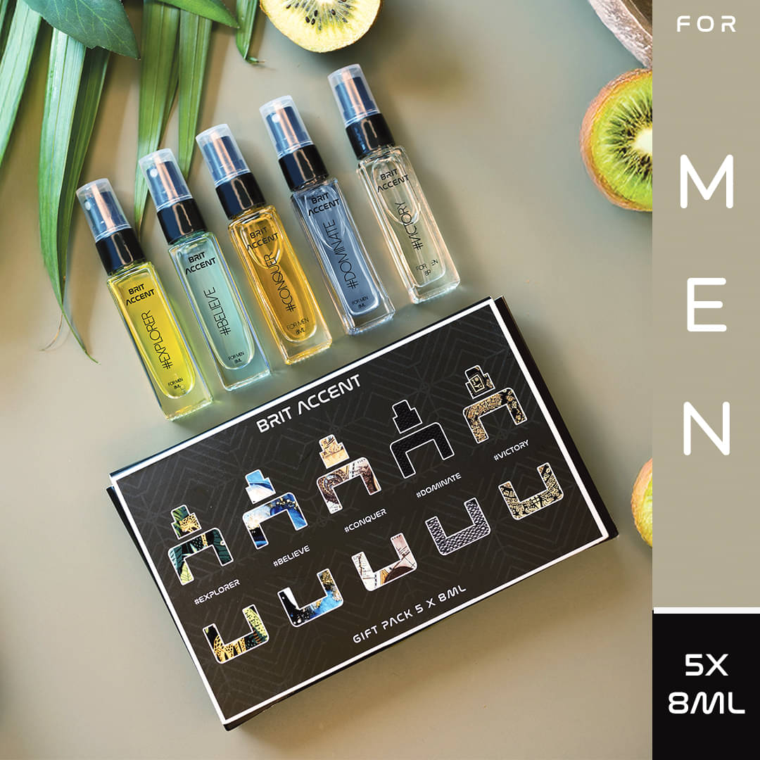 Brit Accent Eau De Toilette (EDT) Woody,Fruity,Fresh,Smoky Strong -Fragrance For Men ( Pack of 5 ) Brit Accent Eau De Toilette (EDT) Woody,Fruity,Fresh,Smoky Strong -Fragrance For Men ( Pack of 5 )