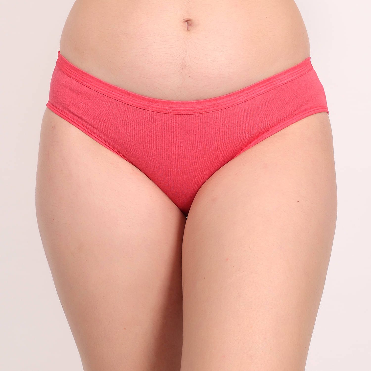     			Da Ritu's Pack of 1 Cotton Lycra Briefs For Women ( Pink )