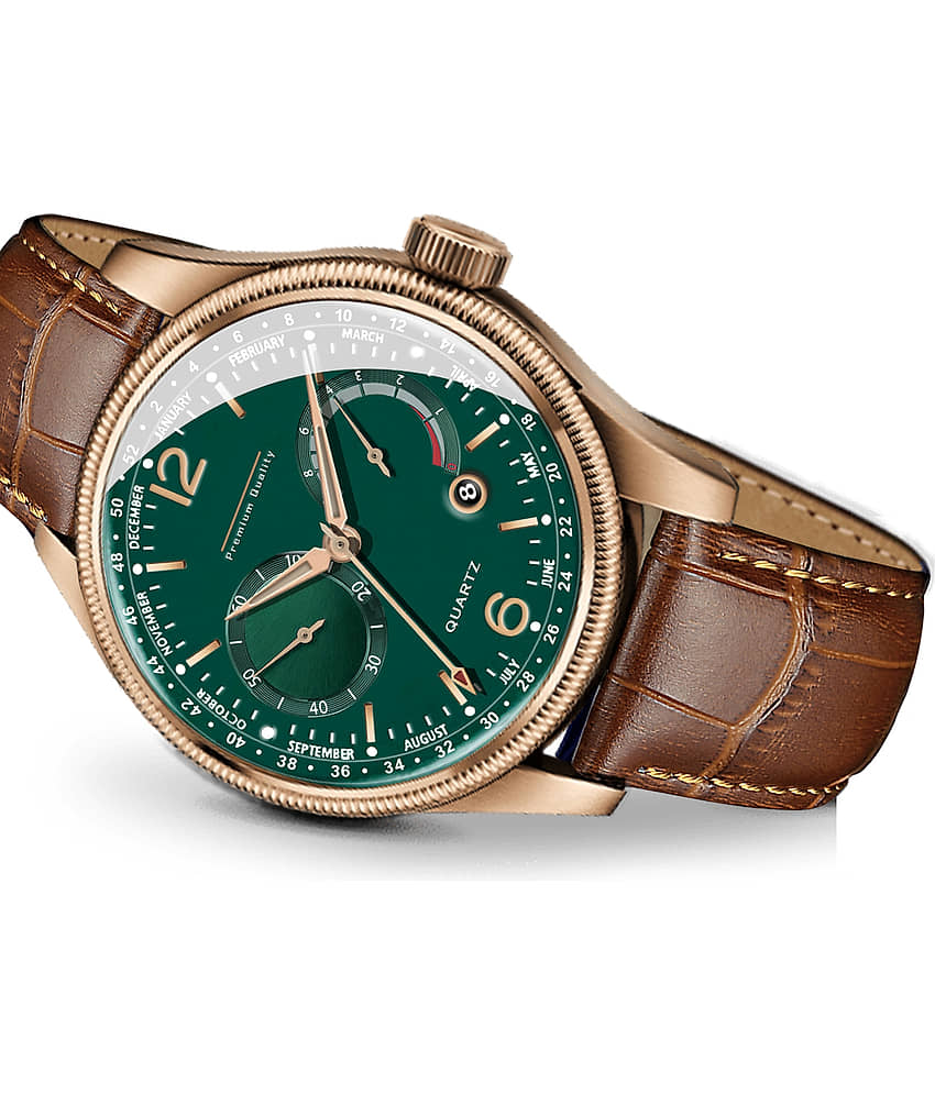 Emporio Armani AR 1919 Leather Chronograph Men's Watch