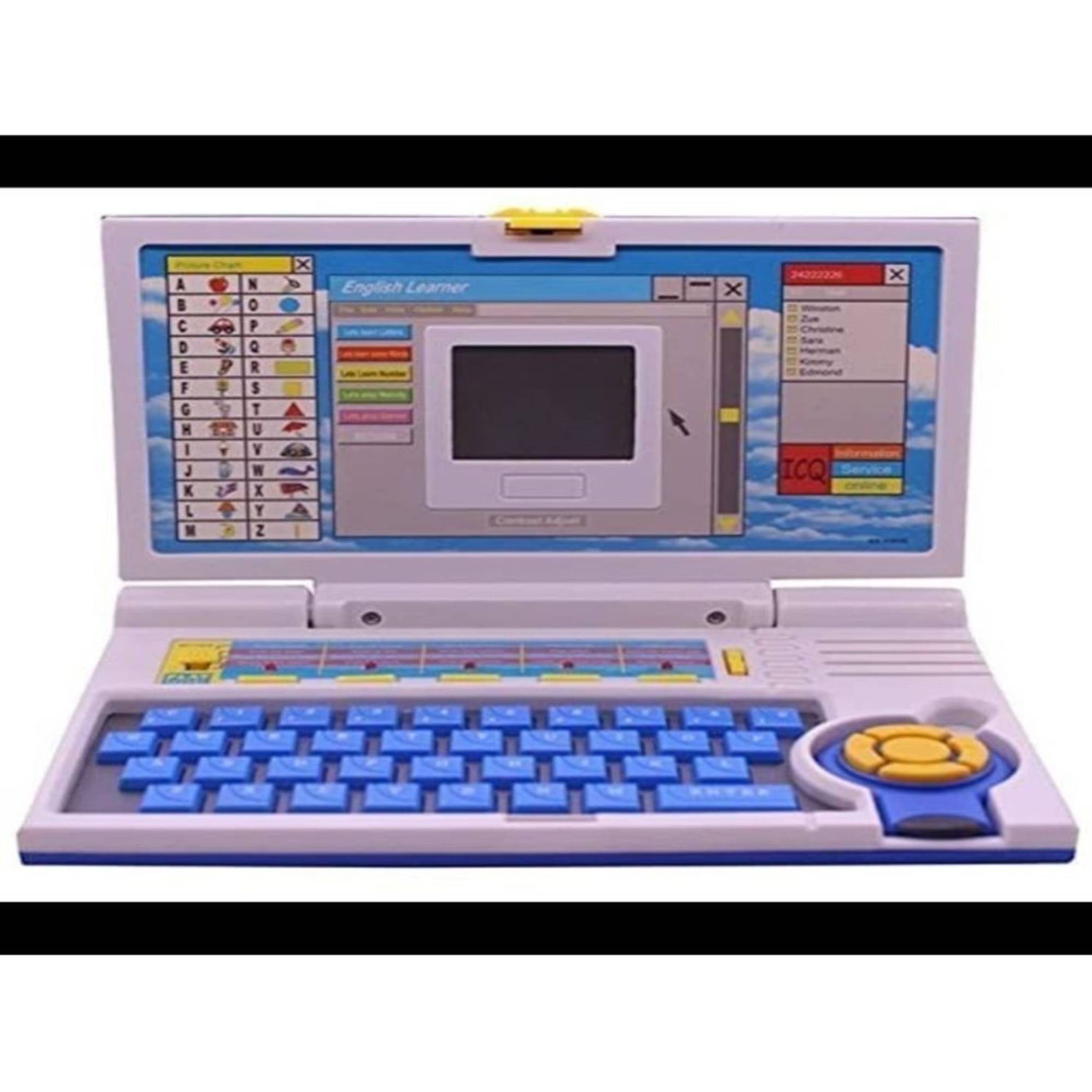 Educational Computer ABC and 123 Learning Kids Laptop with LED Display and Music (Multicolor) Educational Computer ABC and 123 Learning Kids Laptop with LED Display and Music (Multicolor)