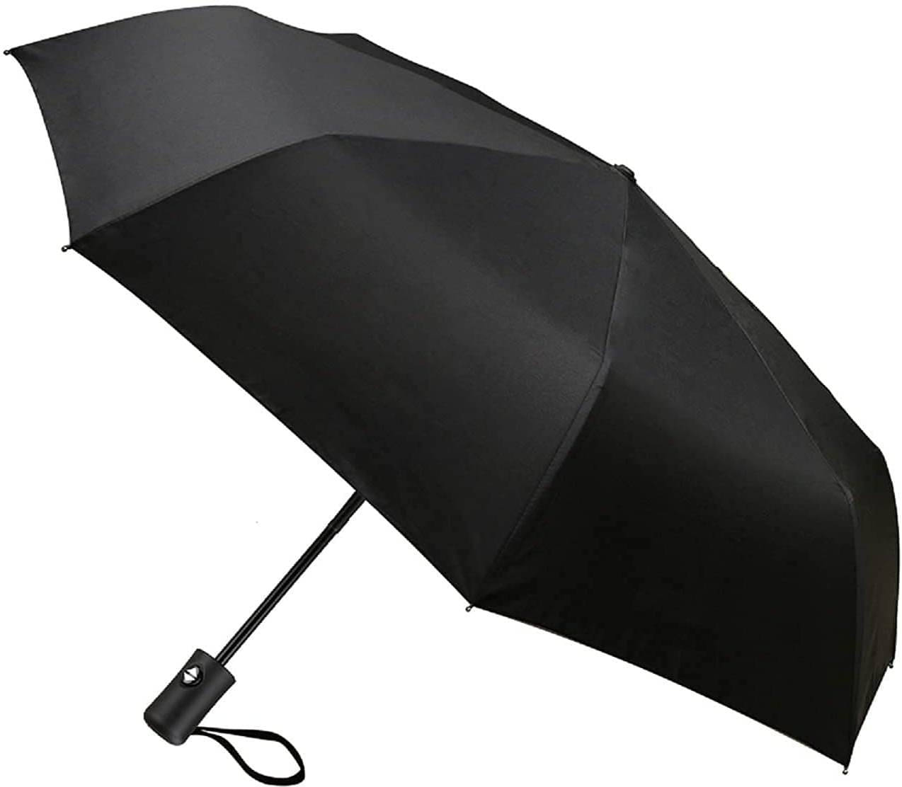     			FIVANIO Black 1 Fold Umbrella