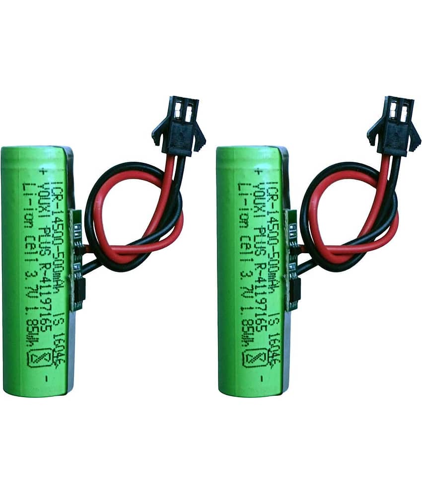 Faymla Toy Battery Pack 3.7 Volt 500 mAH RC Toy Car Battery SM-2P Plug for Remote Control Cars, Trucks, Stunt Vehicles, Stunt Car Etc. Rechargeable Battery Pack with BMS Module Inbuilt (Pack-of-2) - Sports and Fitness Equipment | Buy online on ZillyBuy