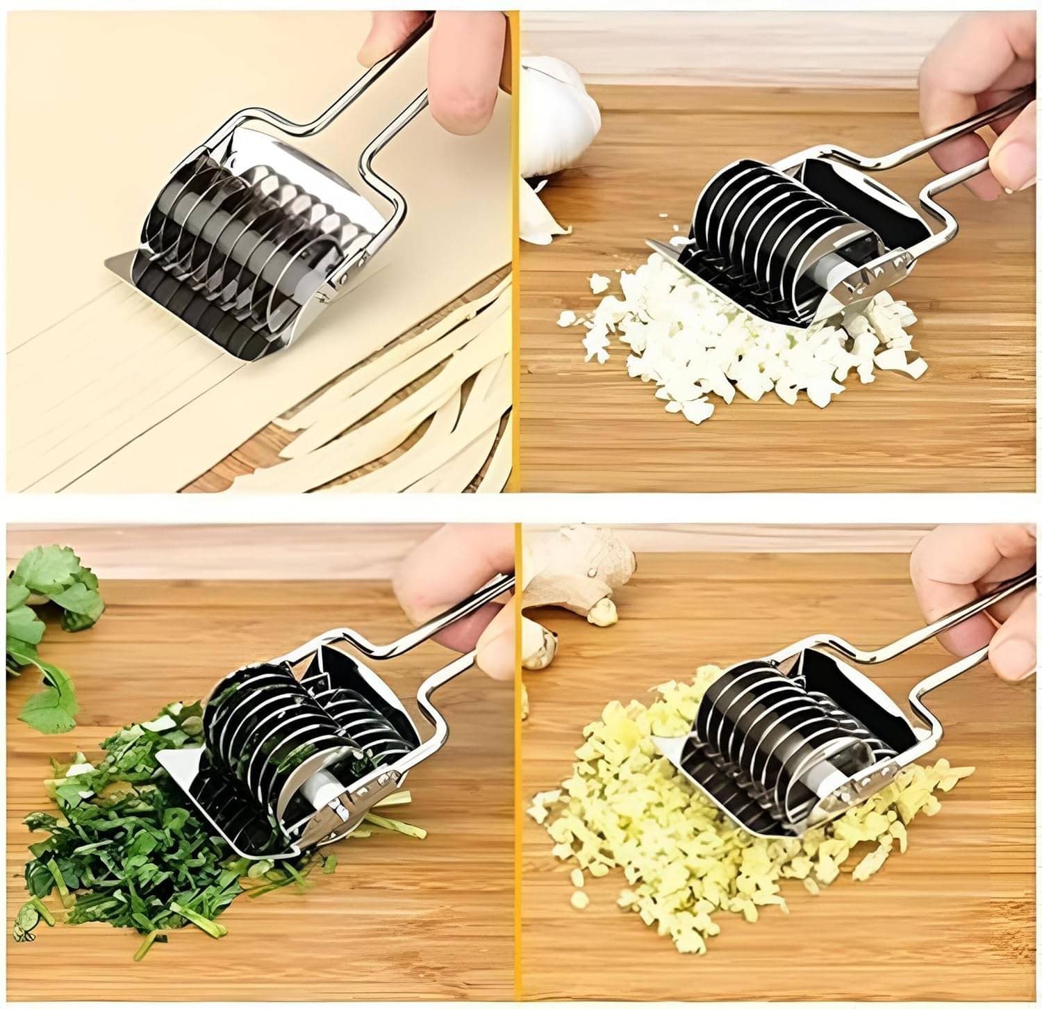     			GENERIC - R Silver Steel Pizza Cutter
